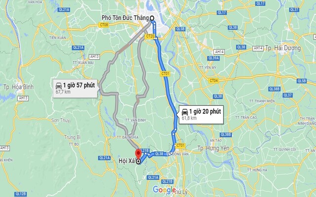 Đường Đi Chùa Hương Gần Nhất