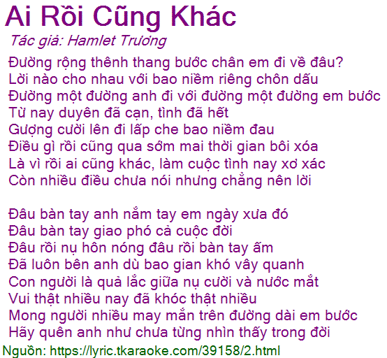 Đường Rộng Thênh Thang Bước Chân Em Đi Về Đâu