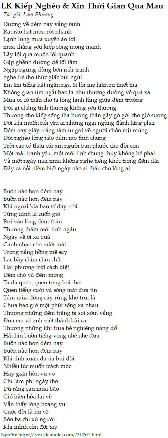 Đường Về Hôm Nay Vắng Tanh