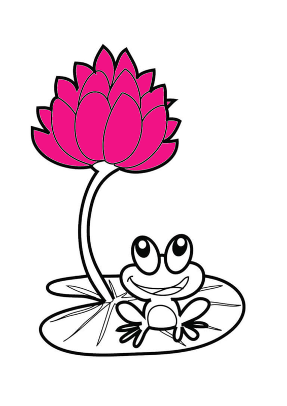 Ếch Ngồi Lá Sen