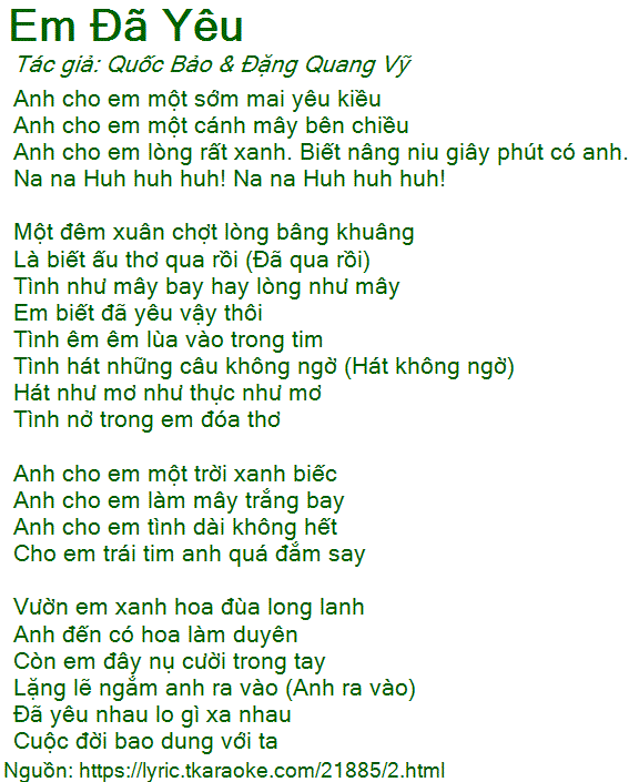 Em Biết Đó Là Yêu Khi Em Tỏ Ra Vẻ Yêu Kiều