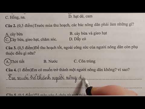 Em có muốn trở thành một người nông dân không? Vì sao?