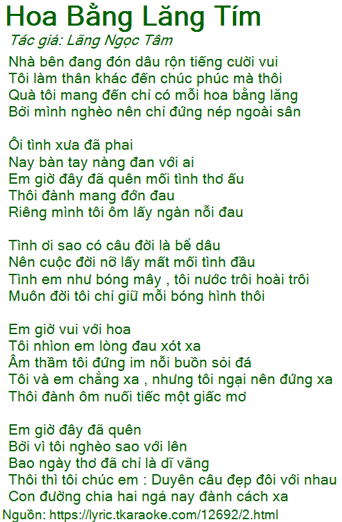 Em Giờ Đây Đã Quên Mối Tình Thơ Ấu