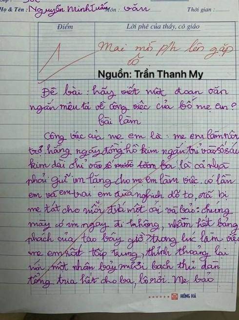 Em Hãy Viết Một Bài Văn