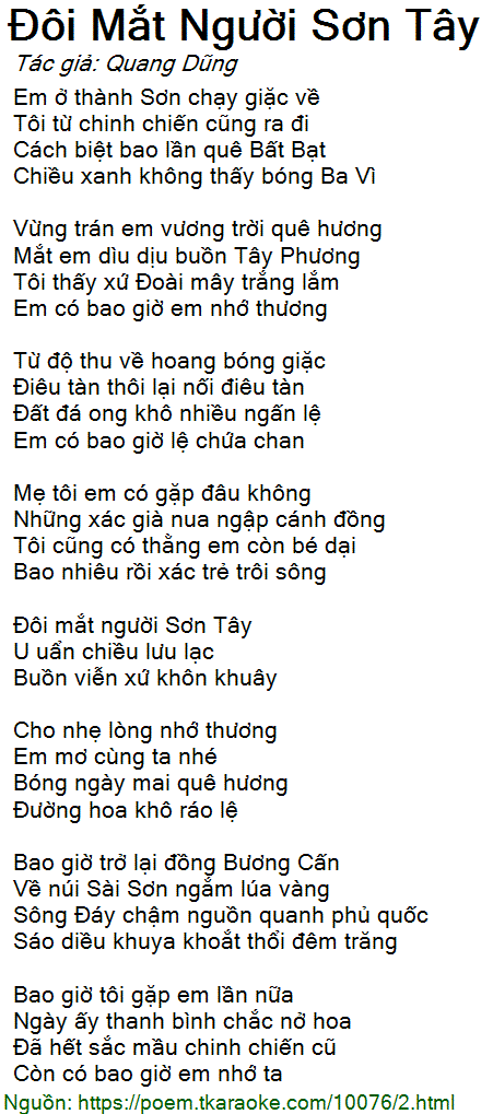 Em Ở Thành Sơn Chạy Giặc Về