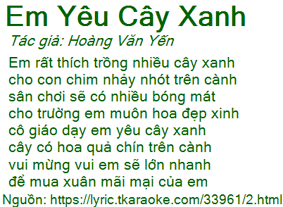 Em Rất Thích Trồng Nhiều Cây Xanh Gallery 2