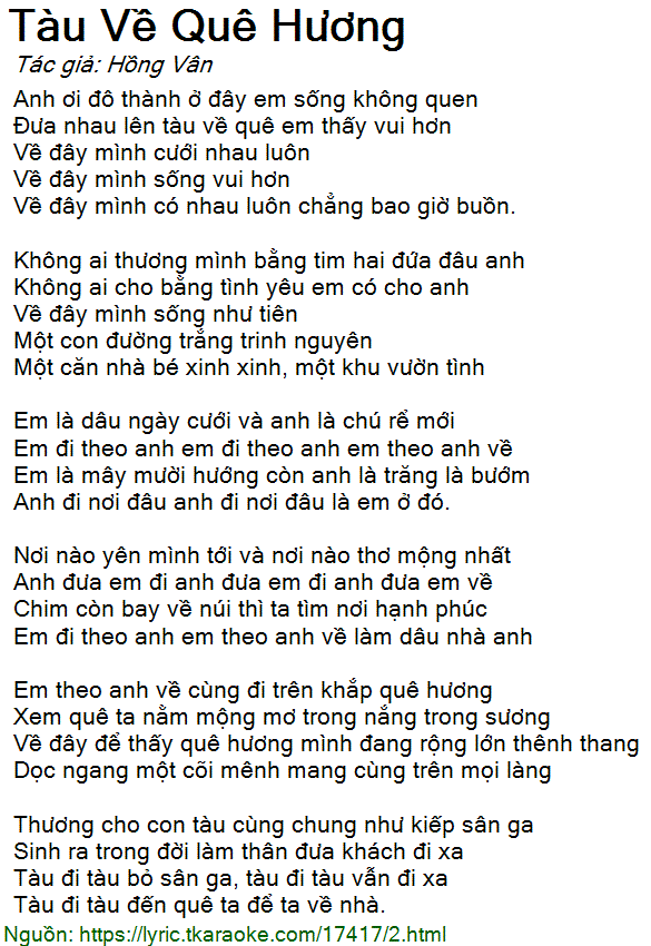 Em Theo Anh Đi Về Quê Hương Ta Đó