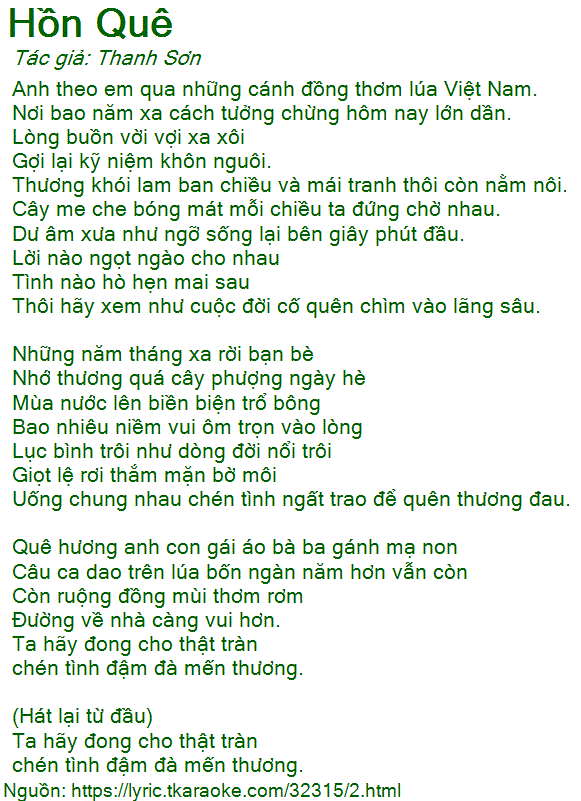 Em Theo Anh Qua Những Cánh Đồng Thơm Lúa Việt Nam