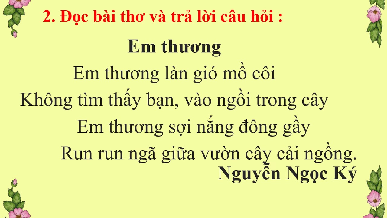 Em Thương Sợi Nắng Đông Gầy