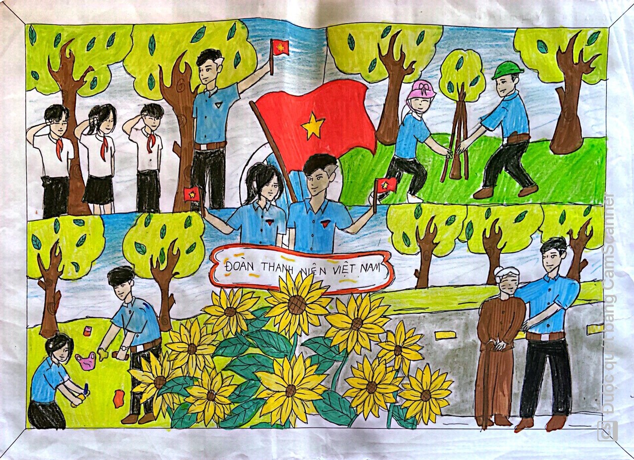 Em Vẽ Sắc Màu Tình Nguyện