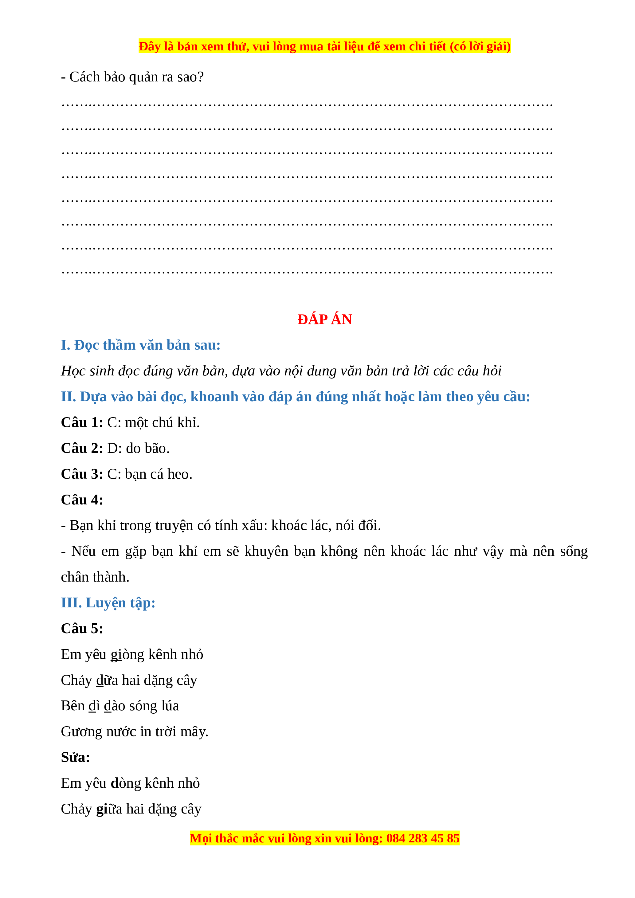 Em Yêu Dòng Kênh Nhỏ