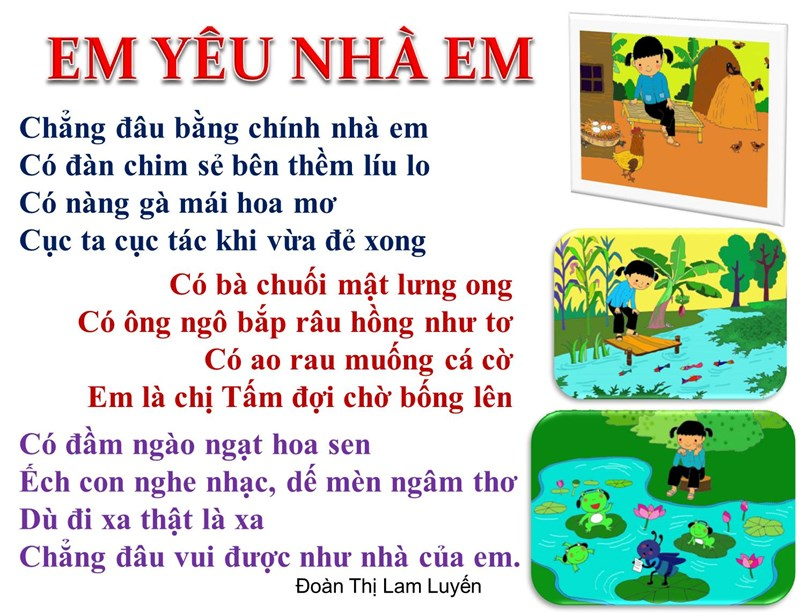 Em Yêu Nhà Em Thơ