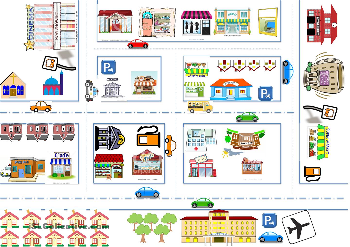 Giving and Understanding Directions in English: Practice Exercises Gallery 1