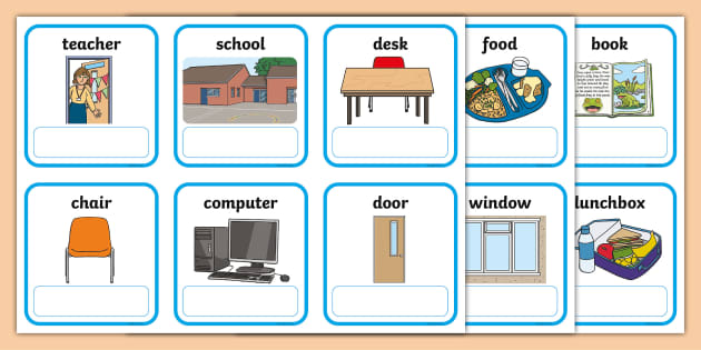 English Vocabulary for Kids Gallery 2