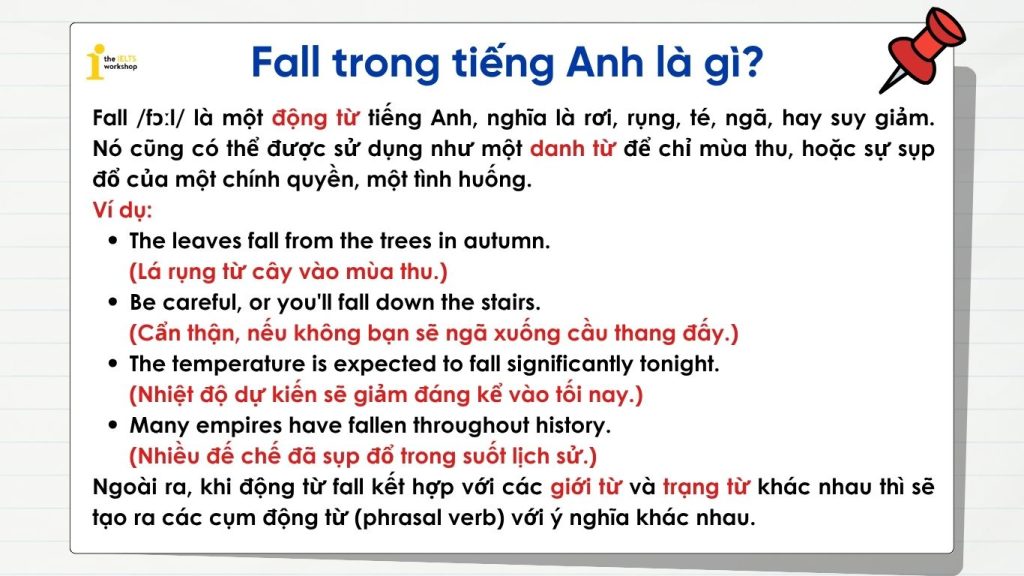 Fall + Giới Từ: Hướng dẫn sử dụng chi tiết Gallery 2