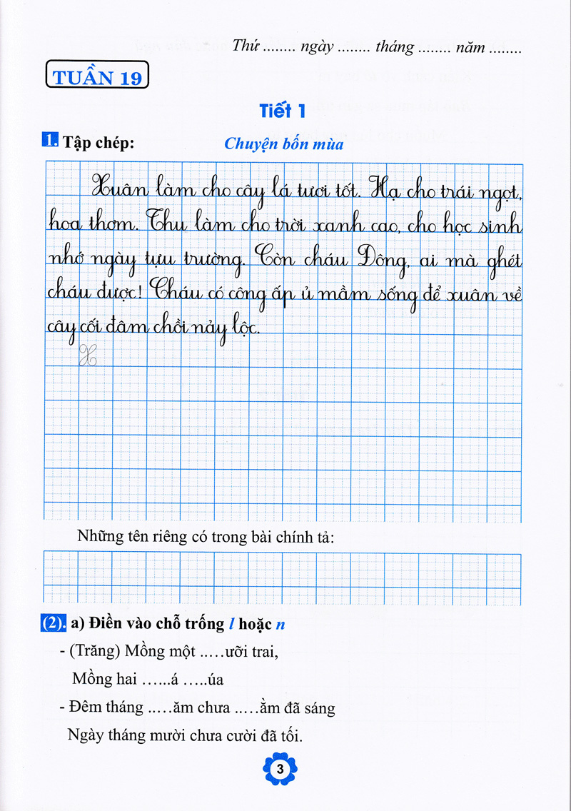 File Chính Tả Lớp 2