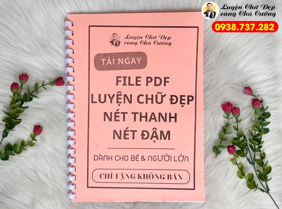 File Luyện Viết Chữ Đẹp Cho Người Lớn