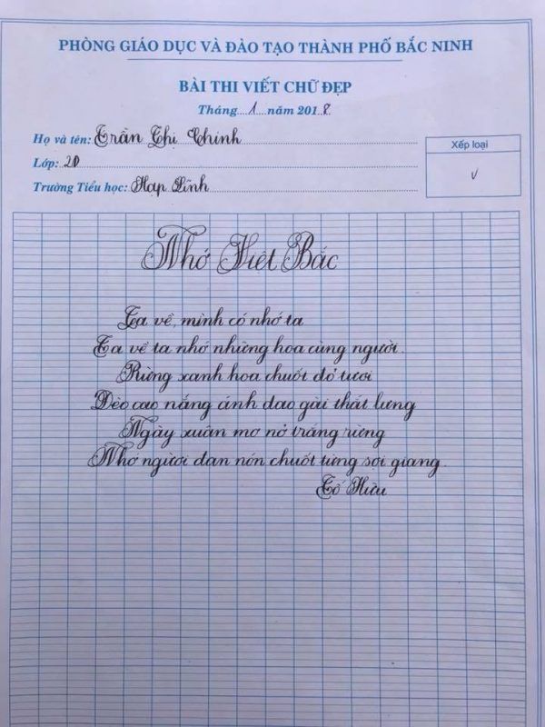 File Luyện Viết Chữ Đẹp Lớp 2