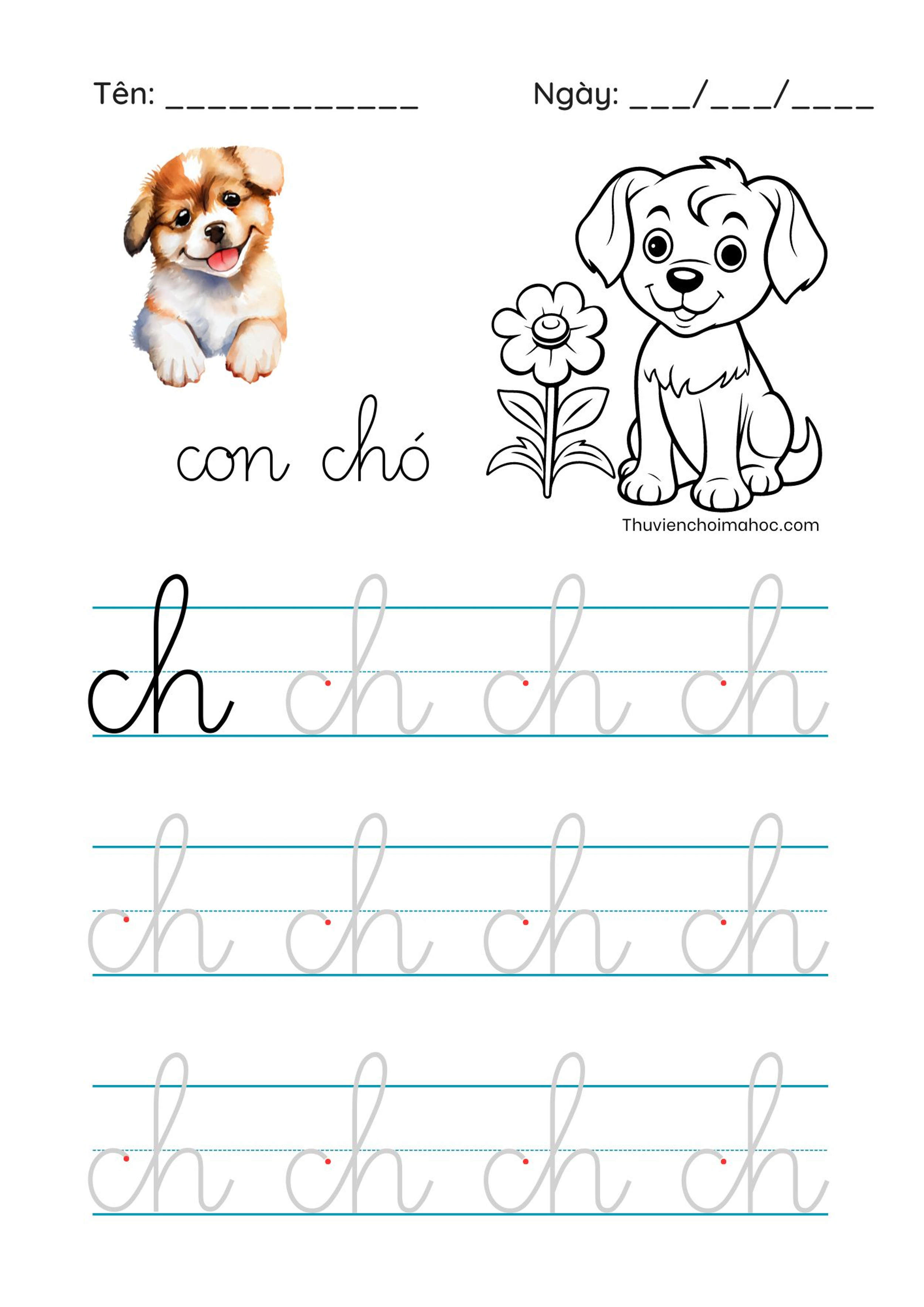 File Luyện Viết Chữ Ghép Lớp 1