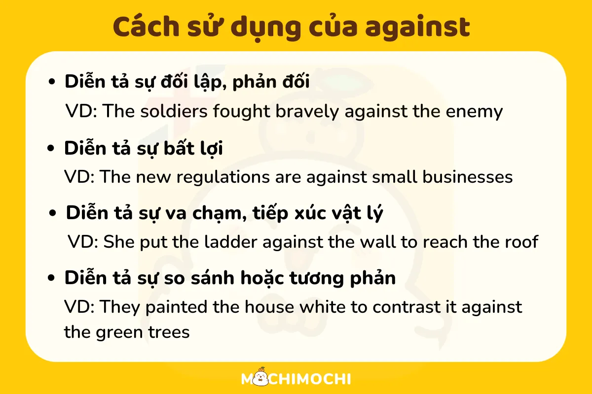 For and Against là gì?