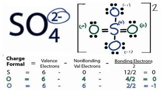 Lewis Structure of SO₄²⁻ Gallery 2