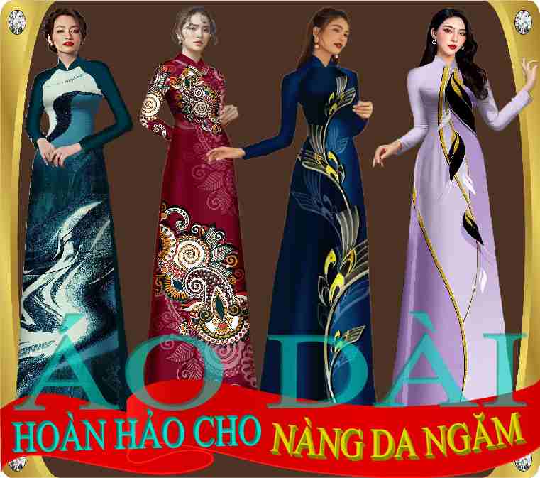 Màu Áo Dài Cho Da Ngăm: Tự Tin Tỏa Sáng với Lựa Chọn Hoàn Hảo Gallery 1