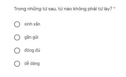 Gần gũi có phải từ láy không?