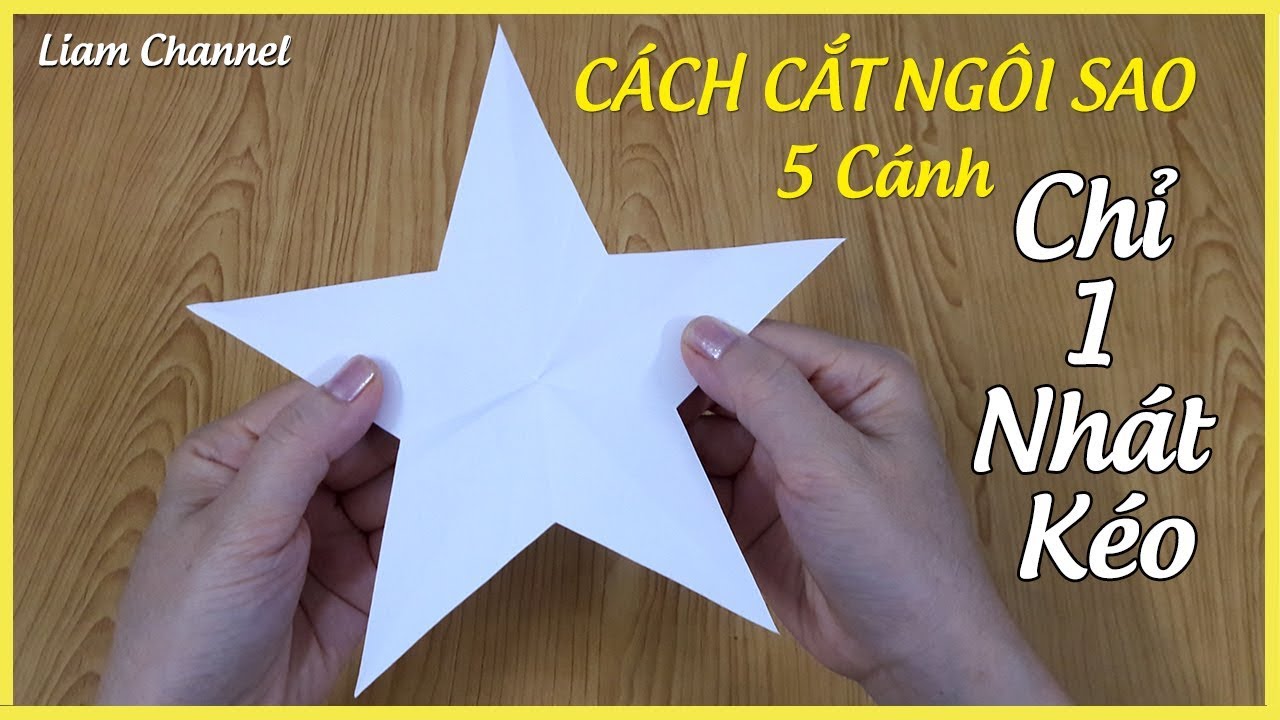 Cách Gấp Ngôi Sao Bằng Giấy A4 Gallery 1