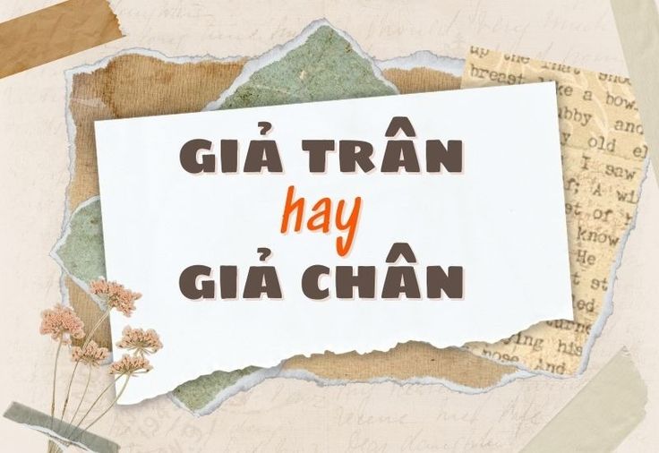 Giả Trân Hay Giả Chân?