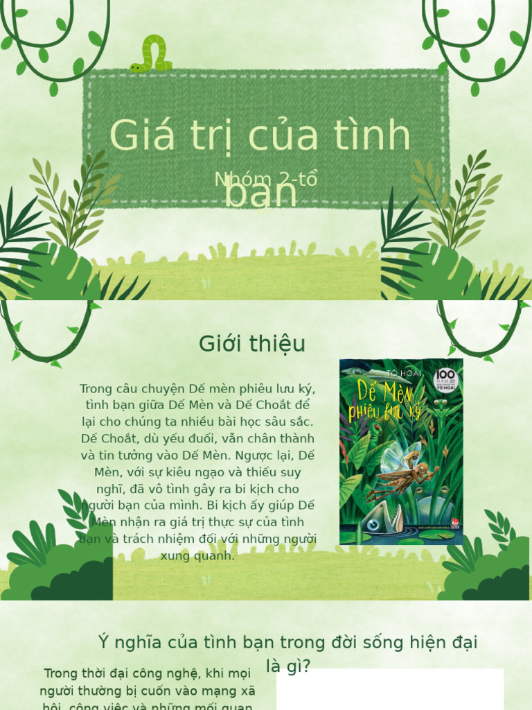 Ý nghĩa truyện Dế Mèn phiêu lưu ký Gallery 2