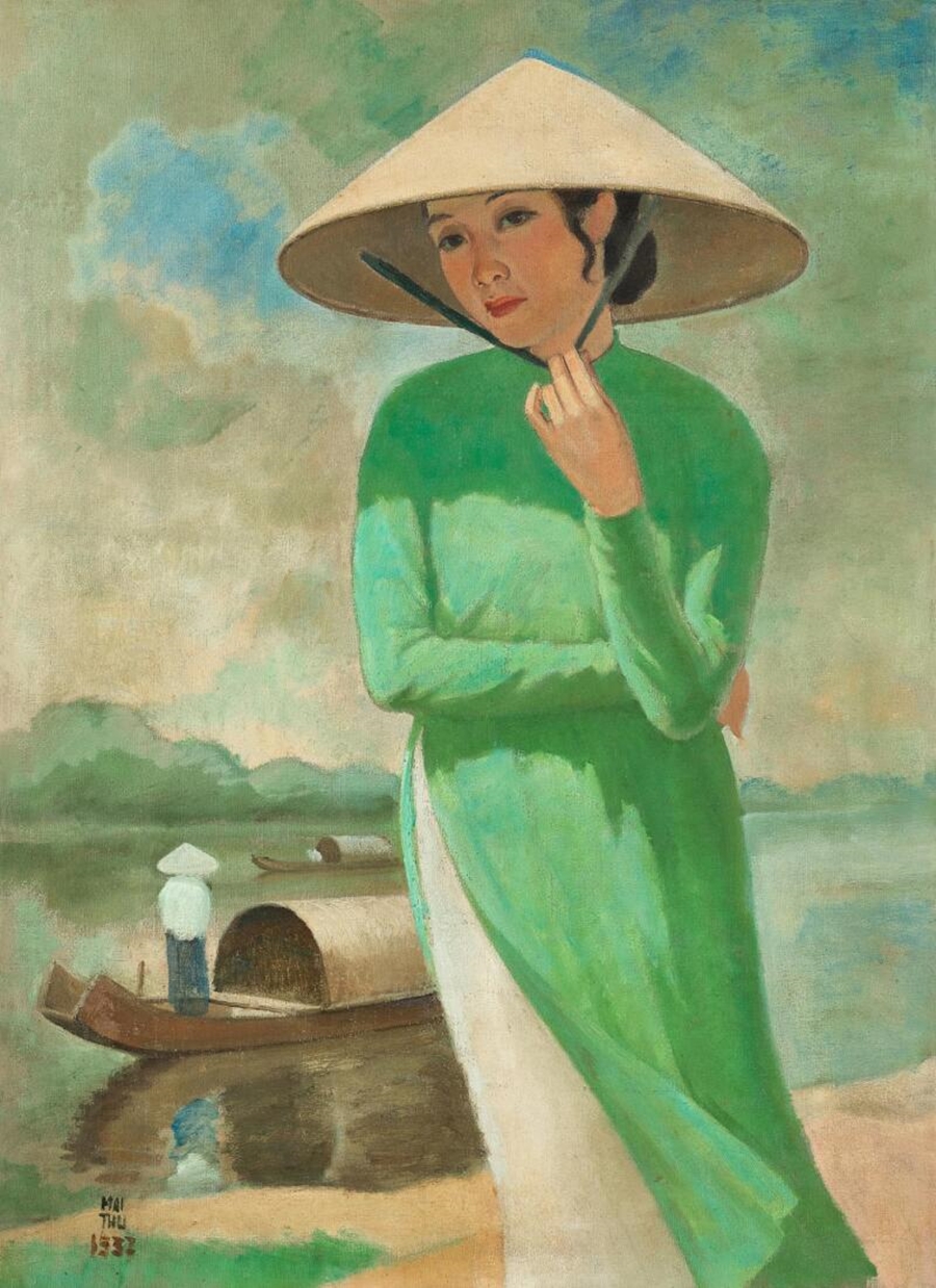 Tranh của Mai Trung Thứ: Vẻ đẹp dịu dàng của hồn Việt Gallery 2