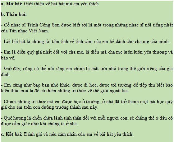 Nghị luận về vẻ đẹp tâm hồn trong bài hát "Mẹ yêu con" của nhạc sĩ Trần Tiến Gallery 2