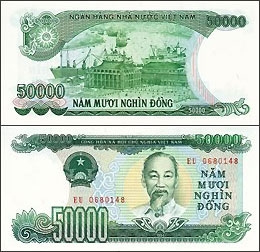 Hình ảnh tờ tiền 50.000 đồng Việt Nam Gallery 2