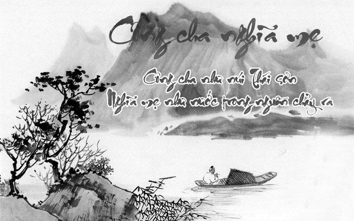 Công Cha Như Núi Thái Sơn Nghĩa Mẹ Như Nước Trong Nguồn Chảy Ra Có Ý Nghĩa Gì? Gallery 2