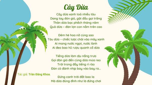 Bài Thơ Cây Dừa Gallery 2
