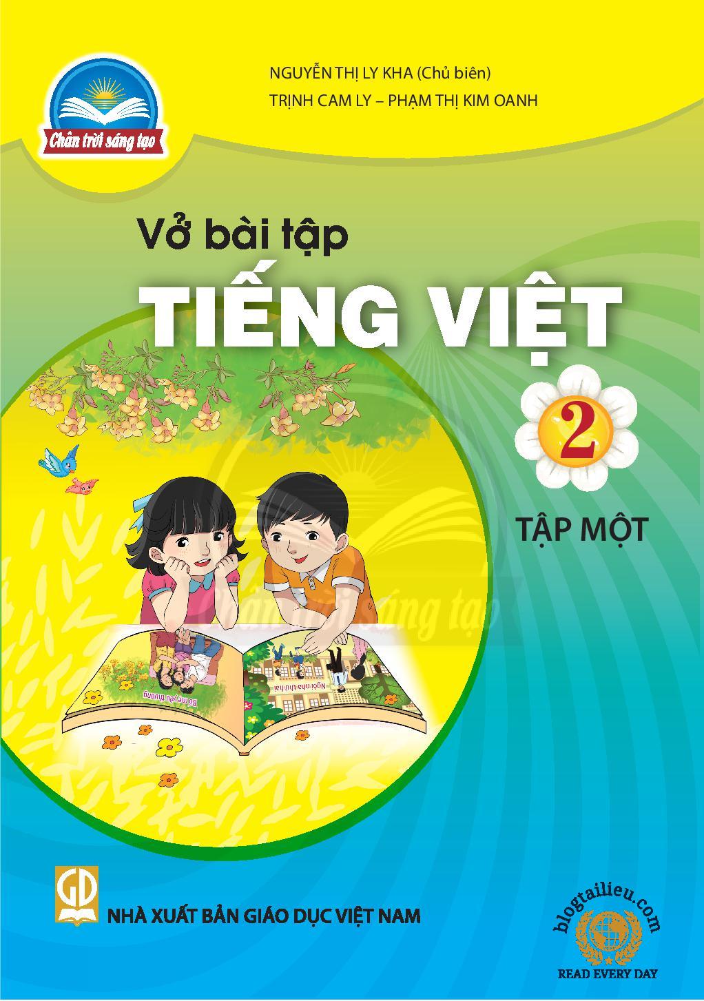 Giải bài tập Tiếng Việt lớp 2 Chân trời sáng tạo