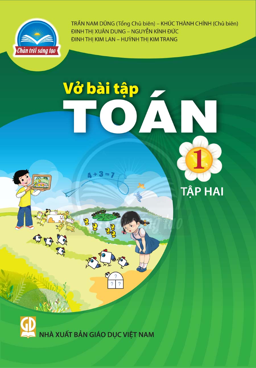Giải bài tập Toán lớp 1 tập 1 Chân trời sáng tạo