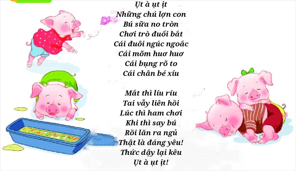 Bài Thơ Những Chú Lợn Con Gallery 2