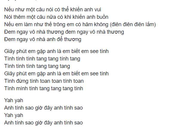 Lời Bài Hát See Tình Gallery 2
