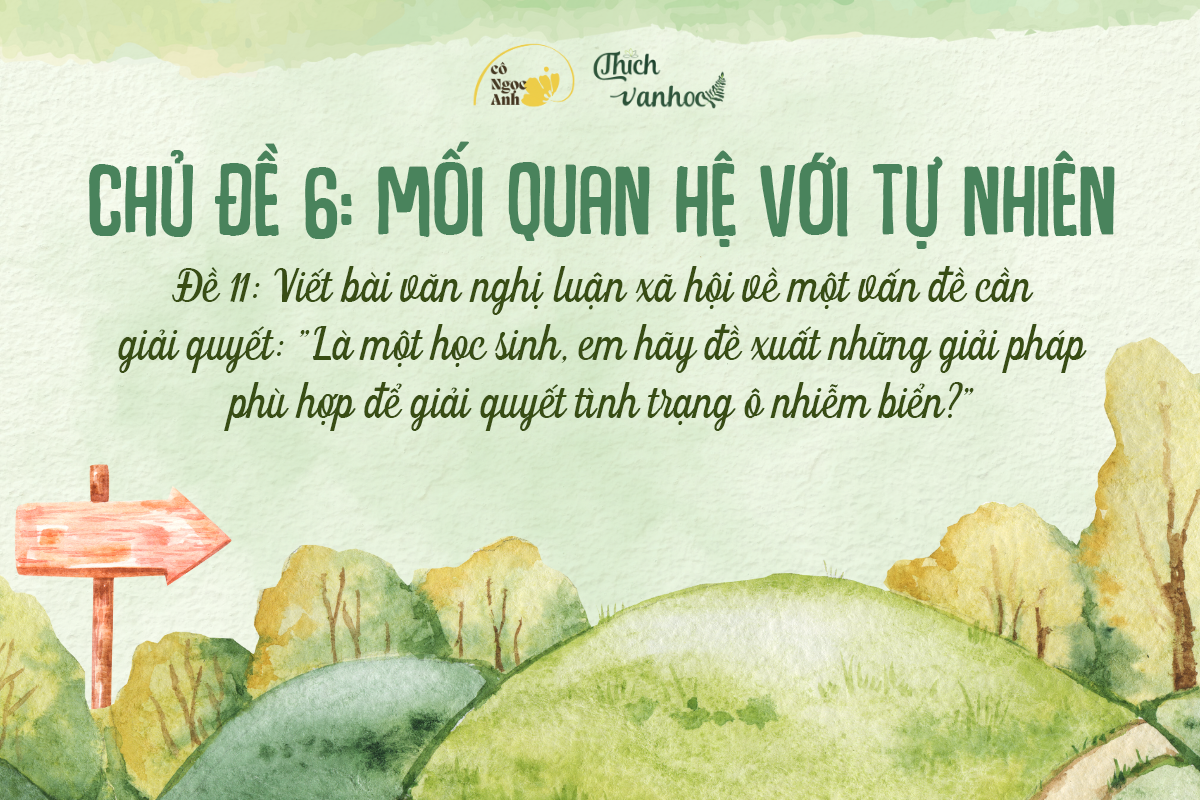 Viết đoạn văn nghị luận về ô nhiễm môi trường lớp 9 Gallery 2
