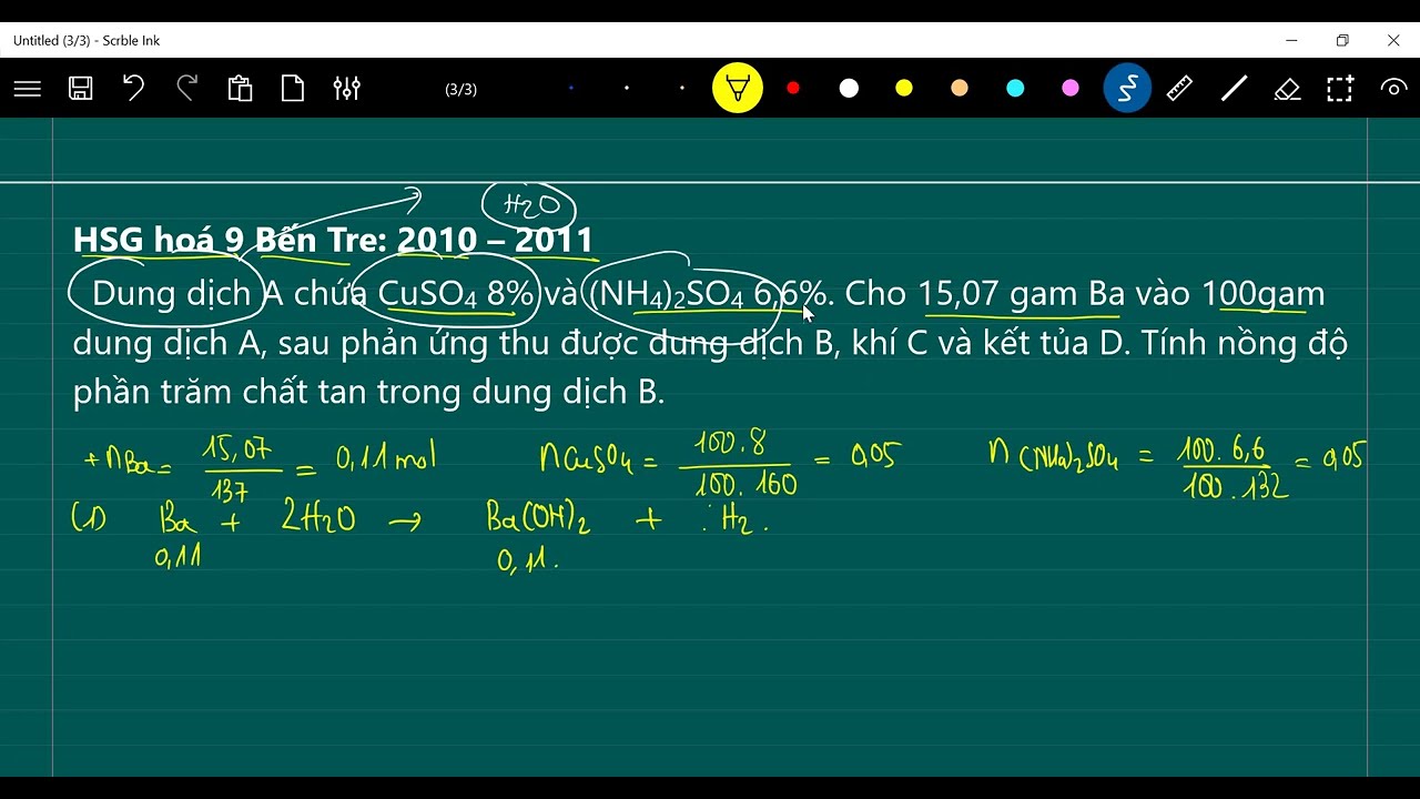 Phản ứng giữa Ba(OH)2 và (NH4)2SO4 Gallery 2