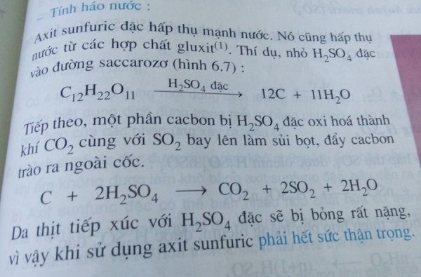 C12H22O11 + H2SO4 đặc: Hiện tượng và Giải thích Gallery 2
