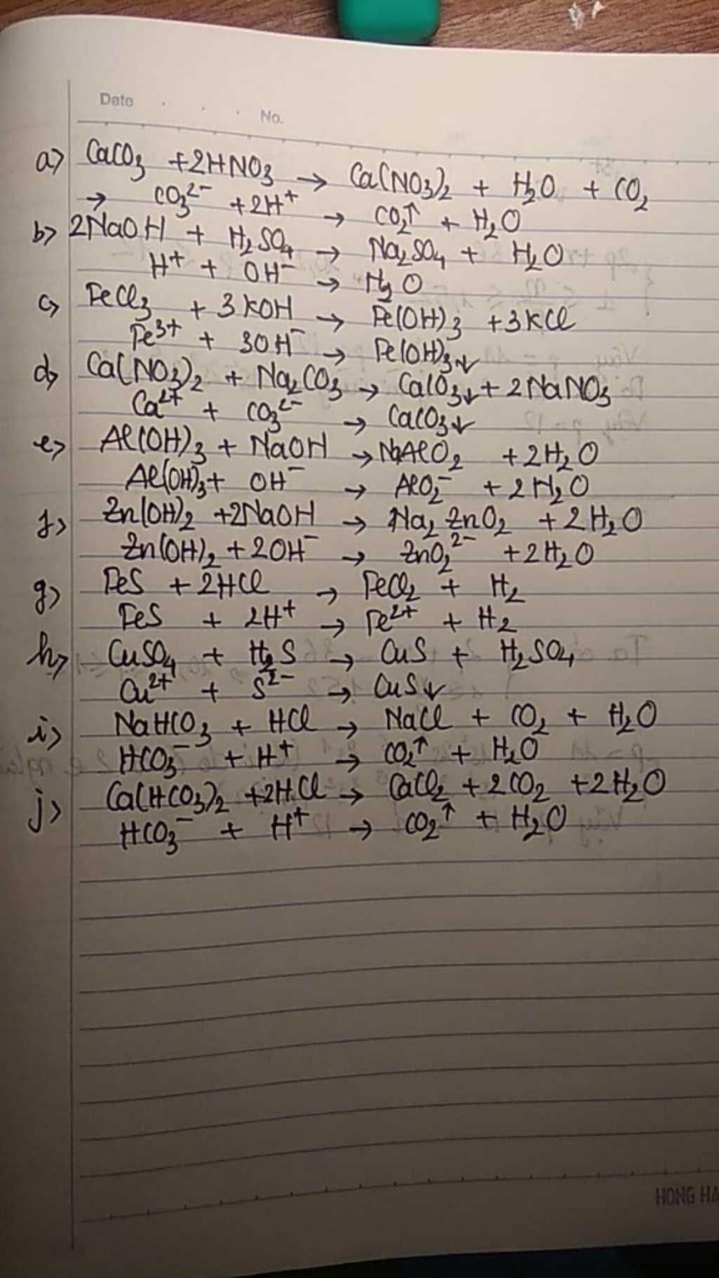 Phương trình ion của CuSO4 + H2S Gallery 2