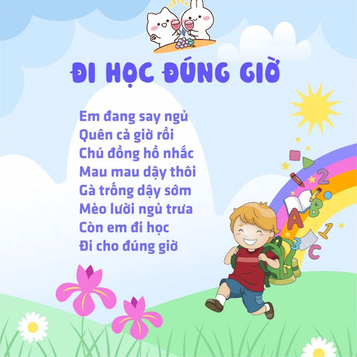 Bài Thơ Đi Học Đúng Giờ Gallery 2