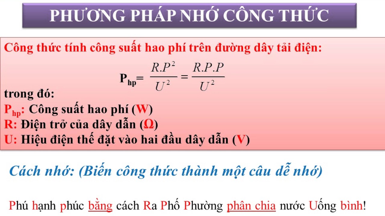 Tính Công Suất Hao Phí Gallery 2