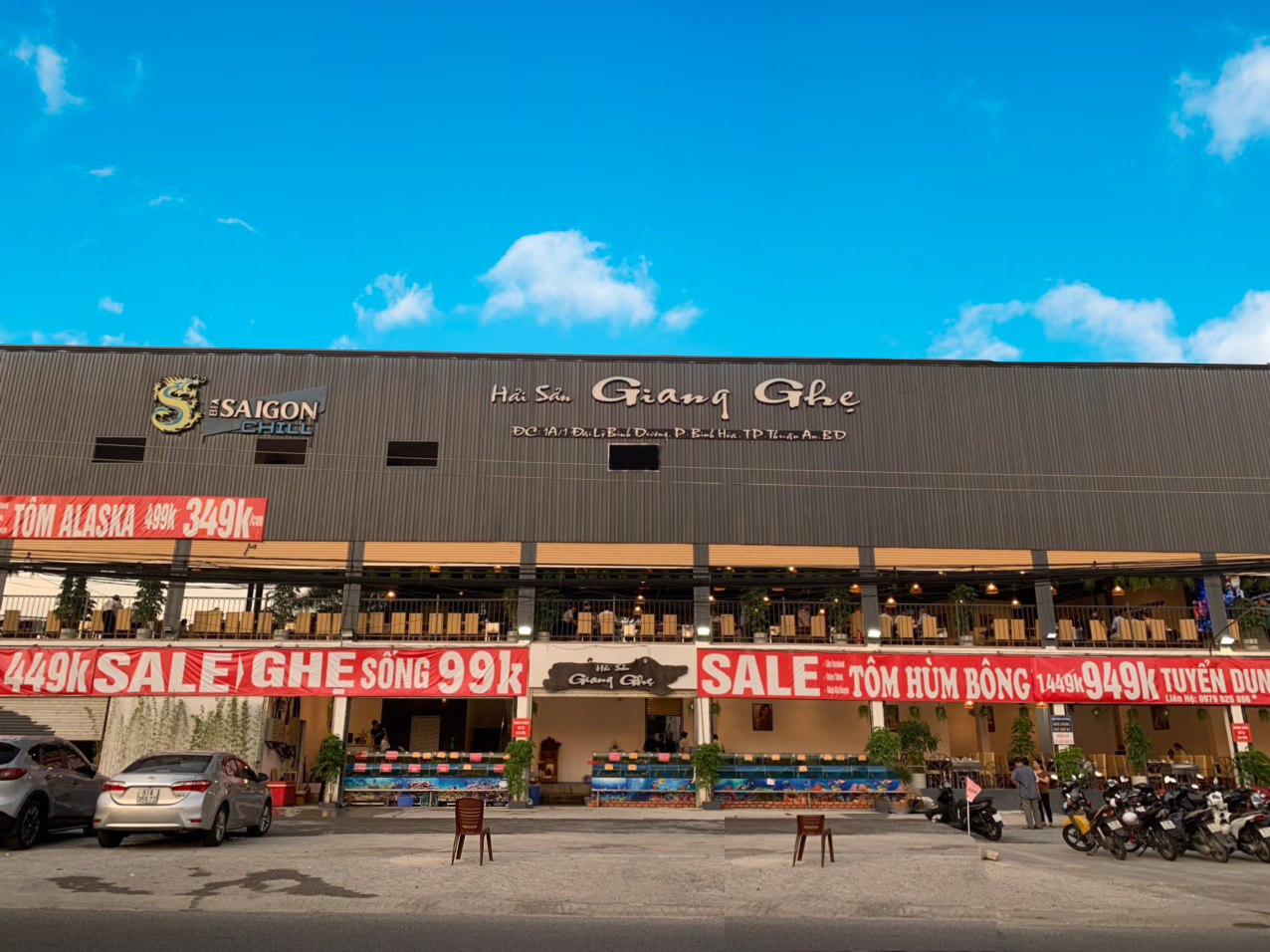Giang Ghẹ Bình Dương: Địa Chỉ Ăn Uống Hải Sản Tươi Ngon