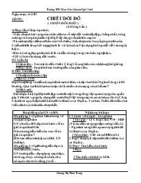 Giáo án bài Chiếu dời đô