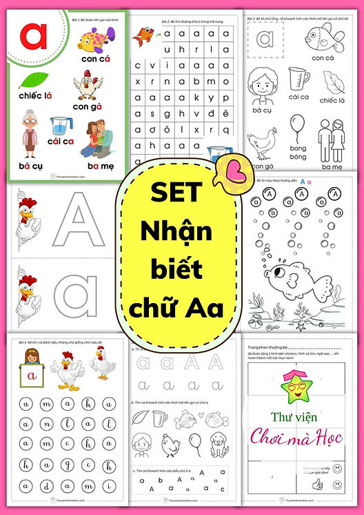 Giáo án chữ cái Tiếng Việt: Từ A đến Z Gallery 2