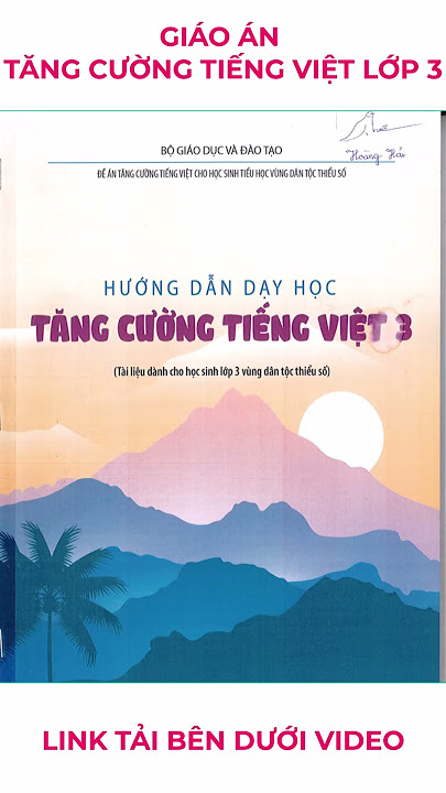 Giáo án tăng cường Tiếng Việt lớp 3 Violet