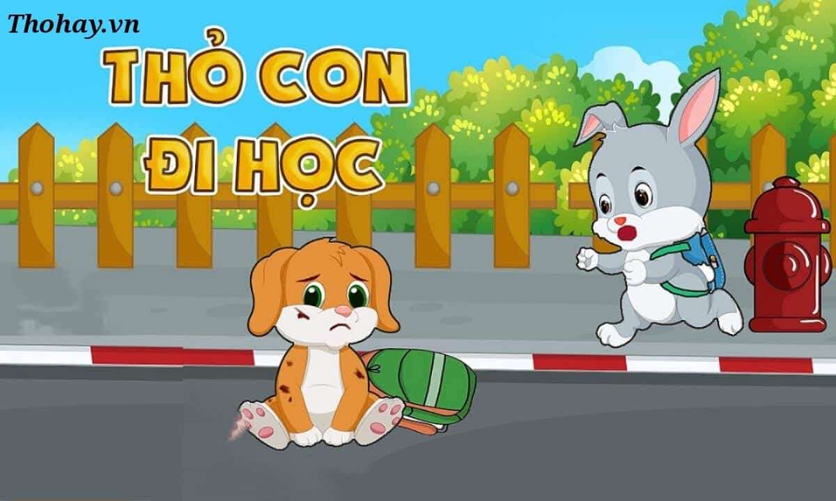 Giáo án Truyện Thỏ Con Đi Học